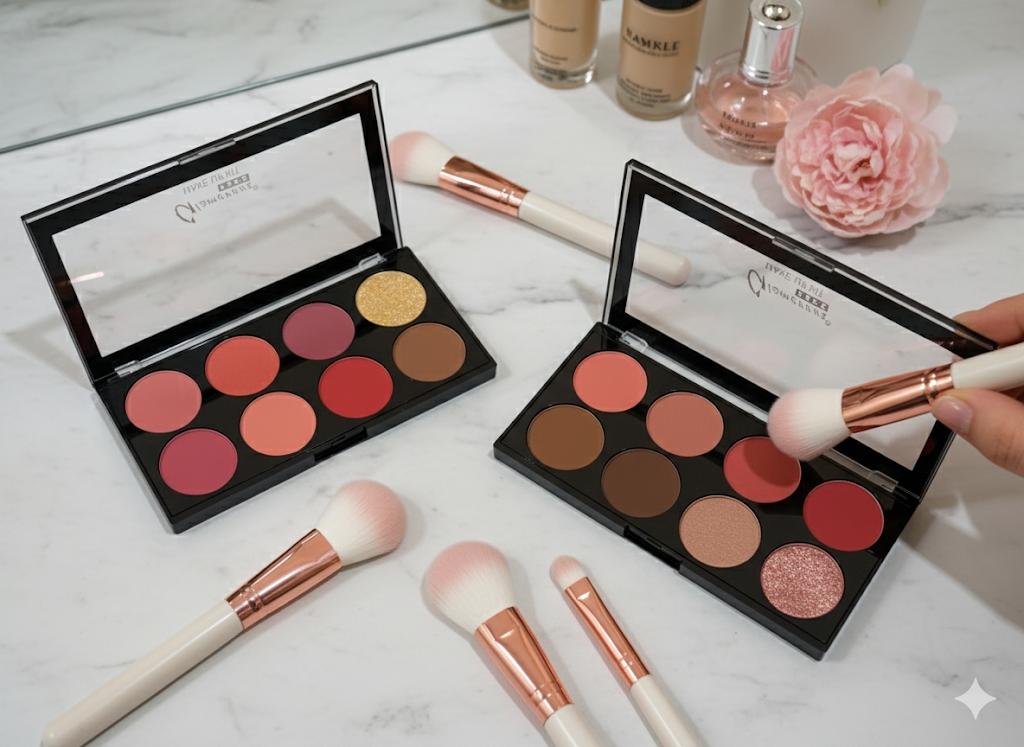 Ultimate 8-Shade Versatile Face Palette - Blush, Contour & Highlight
