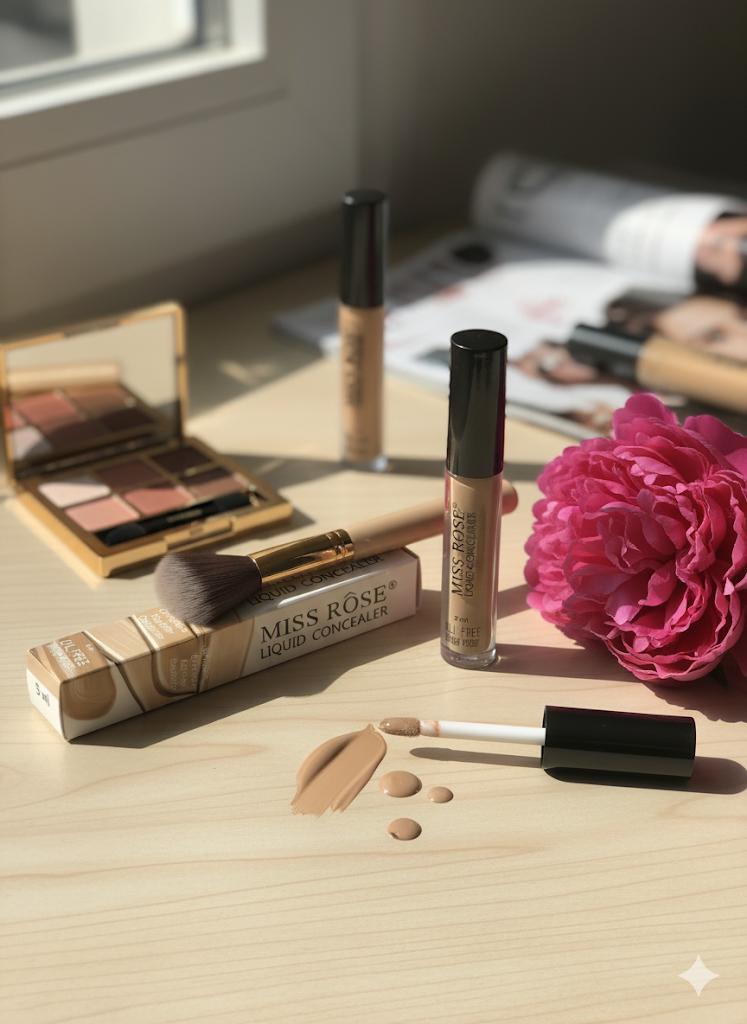 Miss Rôse Liquid Concealer: Full Coverage, Waterproof Formula