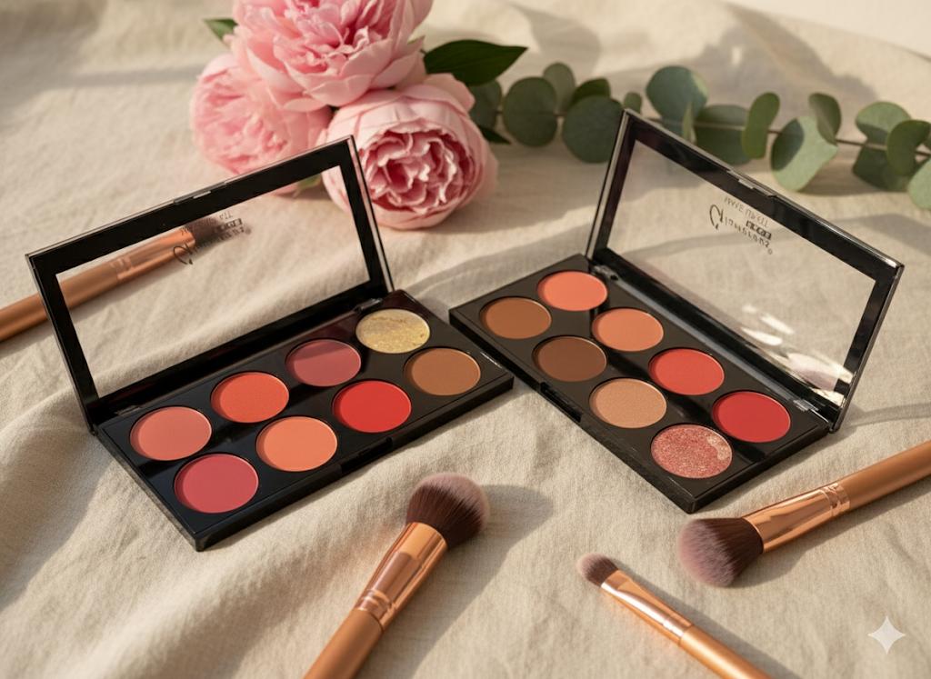 Ultimate 8-Shade Versatile Face Palette - Blush, Contour & Highlight