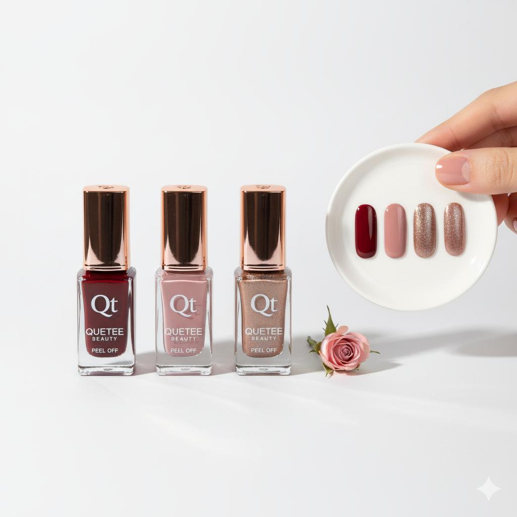 QT Peel Off Nail Polish  - Easy to Change Colors!