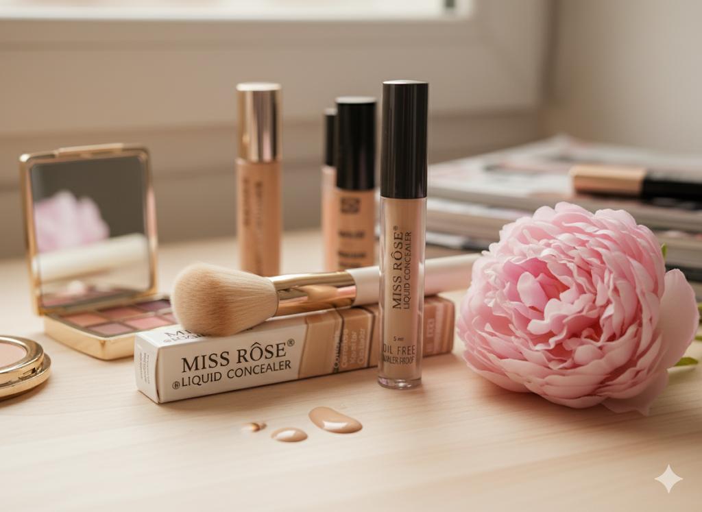 Miss Rôse Liquid Concealer: Full Coverage, Waterproof Formula