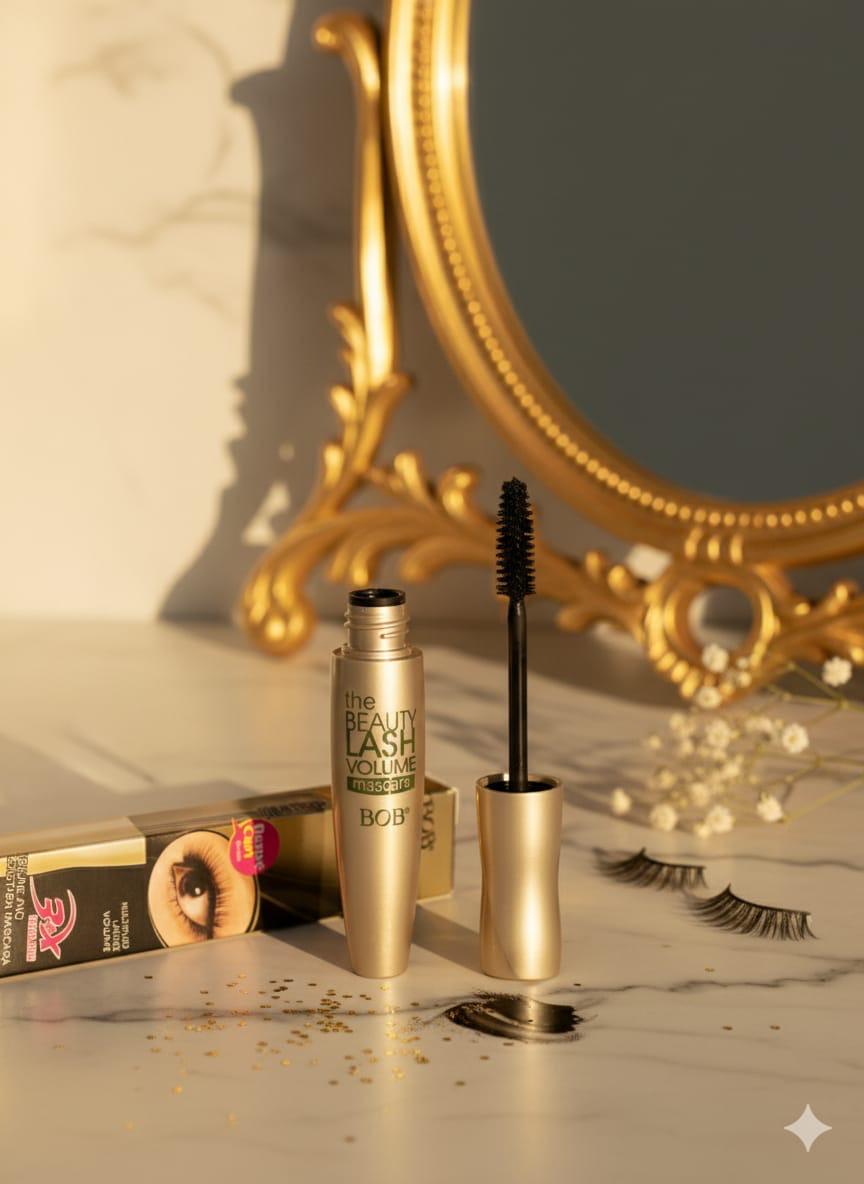 BOB Mascara - 3X Volume &amp; Length for Long, Full Lashes
