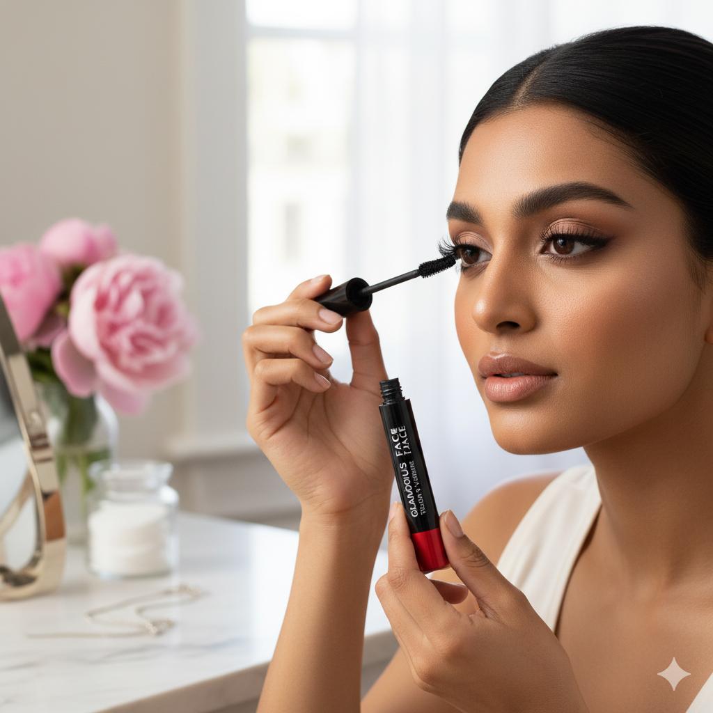 Glamorous Face Big Eye Volume Mascara - Long, Lengthening &amp; Curling