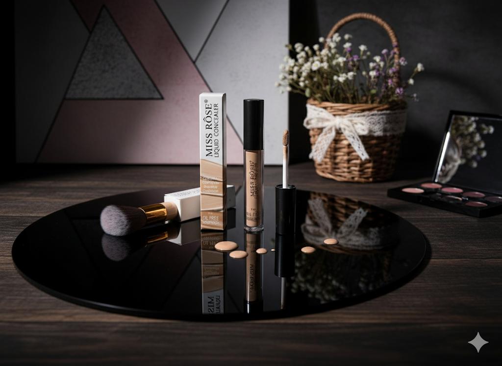 Miss Rôse Liquid Concealer: Full Coverage, Waterproof Formula