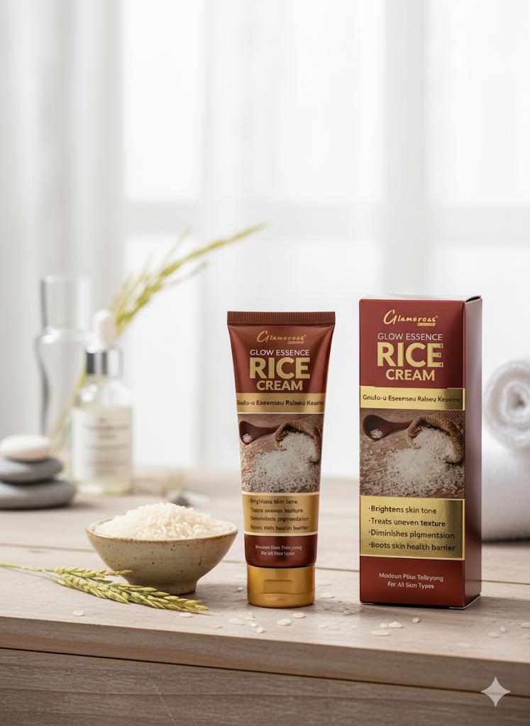 Glamorous Glow Essence Rice Cream for Bright Skin