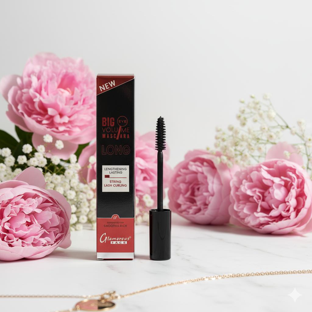 Glamorous Face Big Eye Volume Mascara - Long, Lengthening &amp; Curling