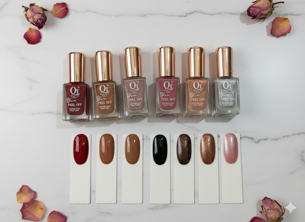 QT Peel Off Nail Polish  - Easy to Change Colors!