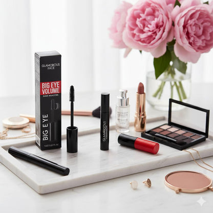 Glamorous Face Big Eye Volume Mascara - Long, Lengthening &amp; Curling