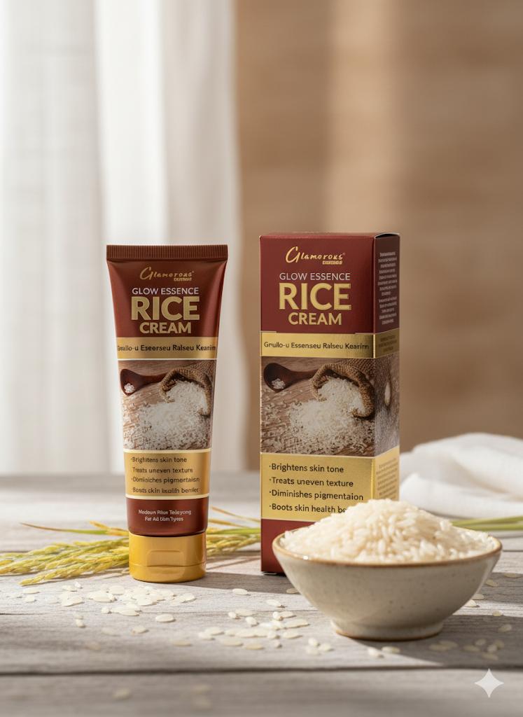 Glamorous Glow Essence Rice Cream for Bright Skin