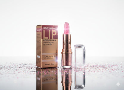 TAILAIMEI Professional Diamond Glitter Moisturizing Lip Balm - Long-Lasting Colour &amp; Hydration