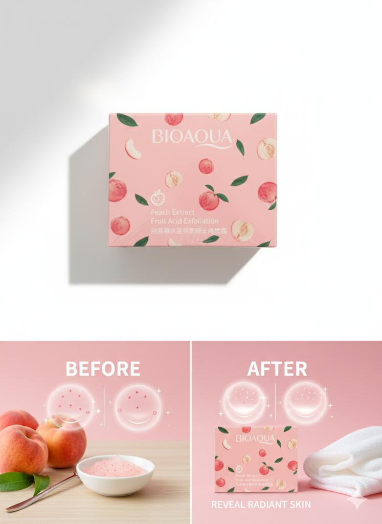 BIOAQUA Peach Fruit Scrub