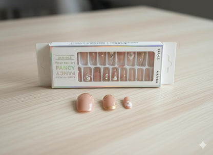 Luxury Press-On Nails Kit - Easy, Reusable Nail Art