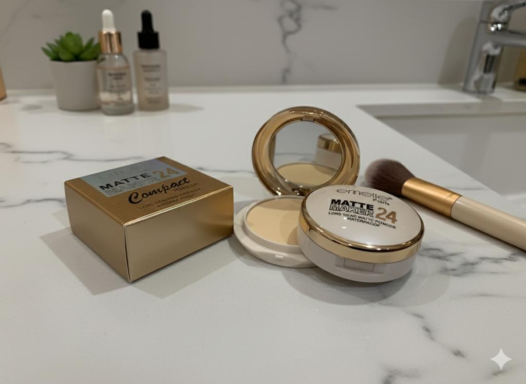 Emelie PARIS Silky Matte Pressed Powder