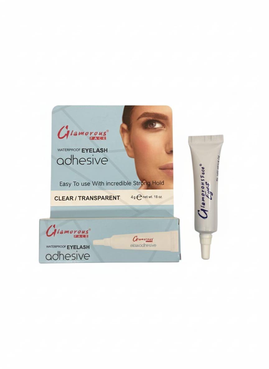 Glamorous Face Waterproof Eyelash Glue - Clear / Strong Hold Adhesive