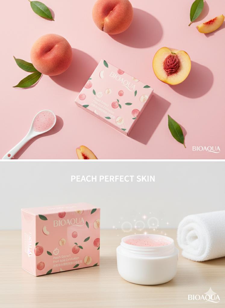 BIOAQUA Peach Fruit Scrub
